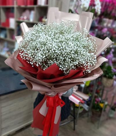 Букет цветов из: Гипсофила в Светлополянске