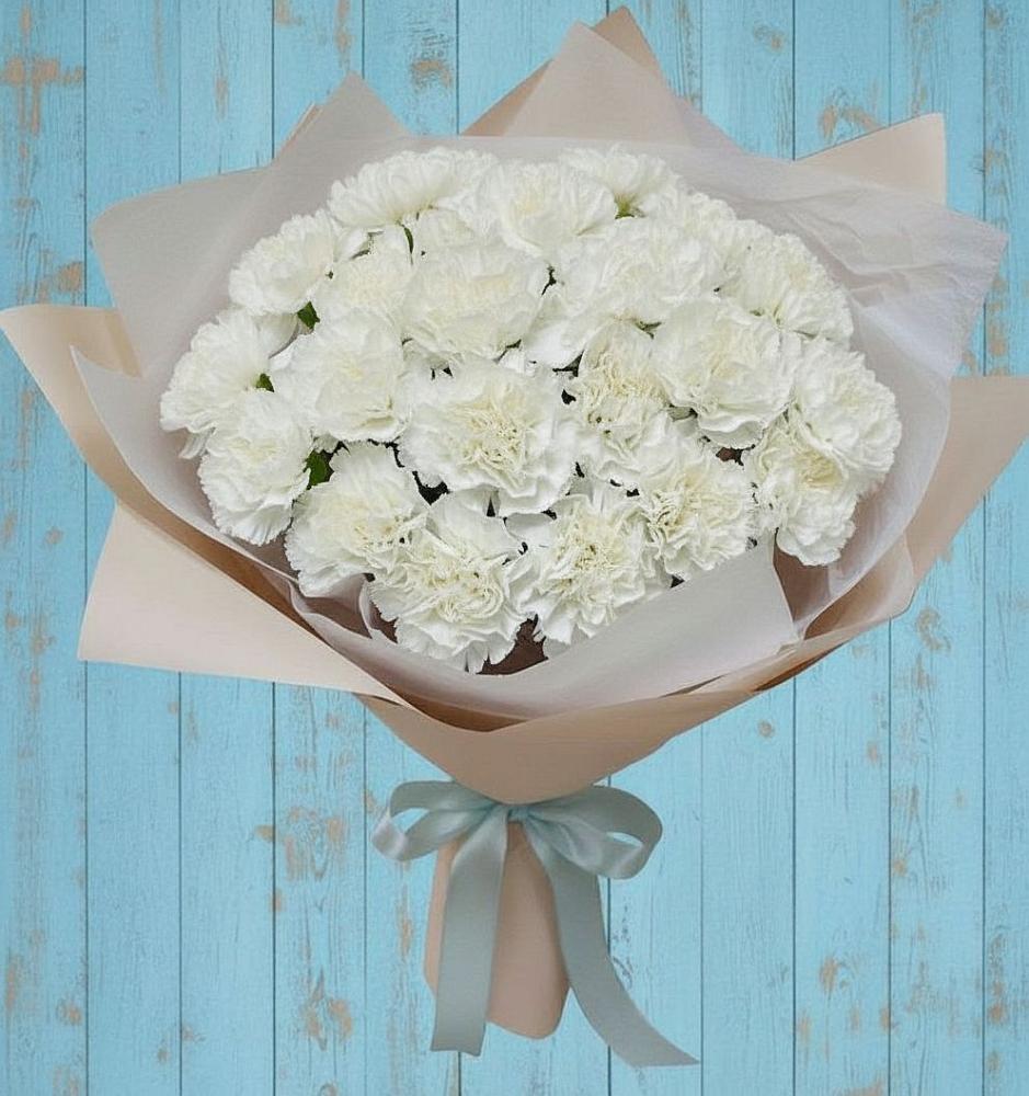 Букет цветов из: Гвоздики в Светлополянске