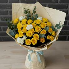 Букет цветов из:  Розы в Светлополянске