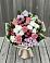 Букет цветов из: Альстромерии, Гвоздики, Розы и Хризантемы в Светлополянске
