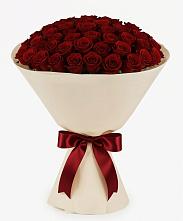 Букет 101 Бордовая роза Блэк Бакарра в Светлополянске