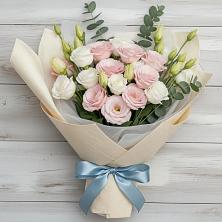 Букет цветов из:  Лизиантусы в Светлополянске