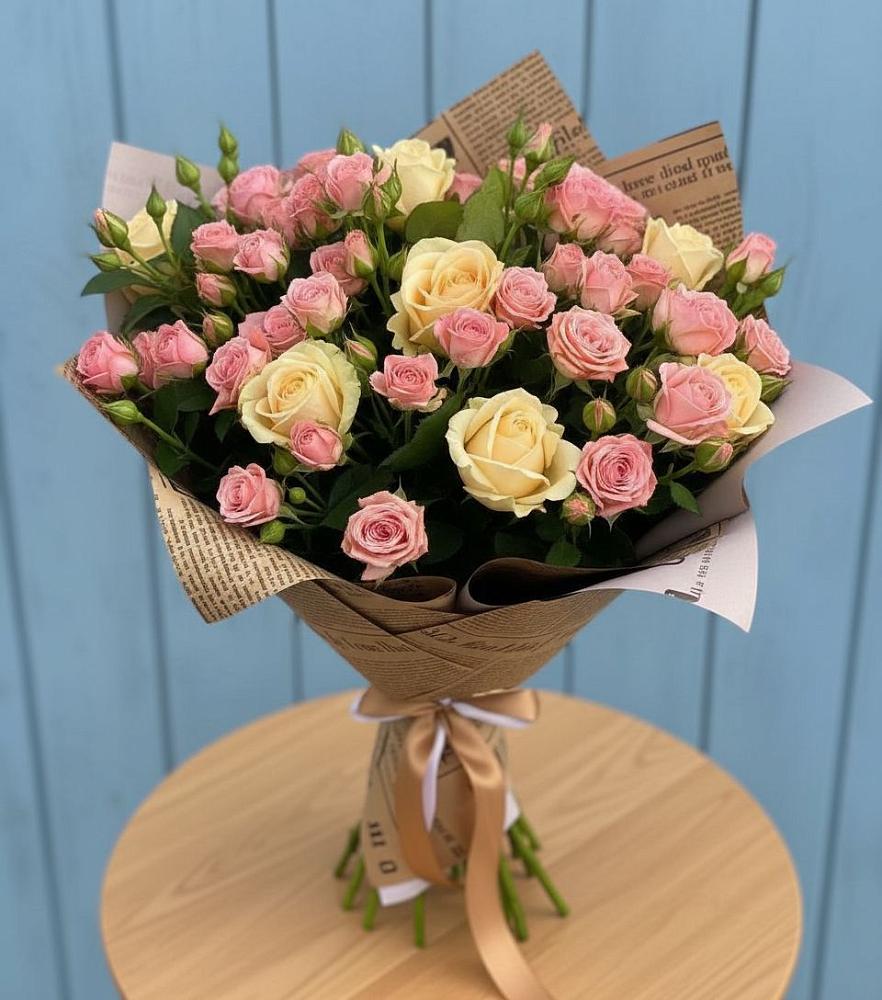 Букет цветов из: Розы в Светлополянске