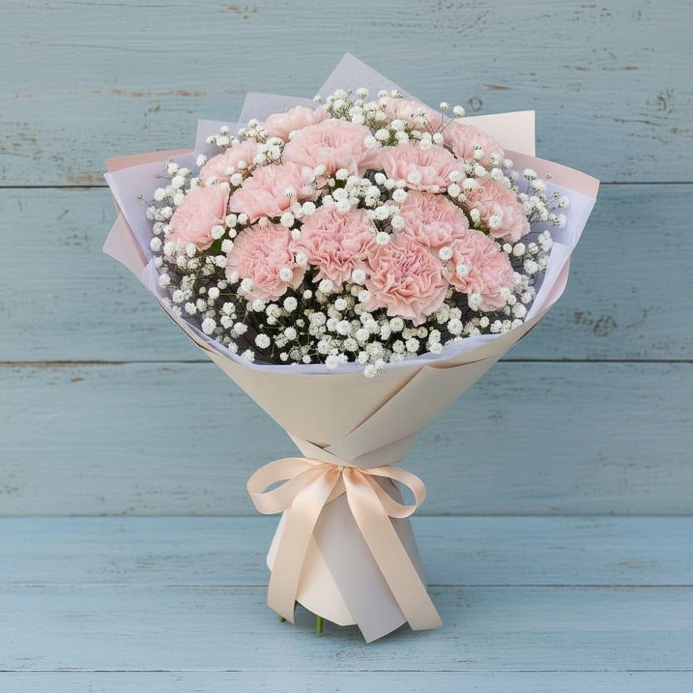 Букет цветов из: Гвоздики в Светлополянске