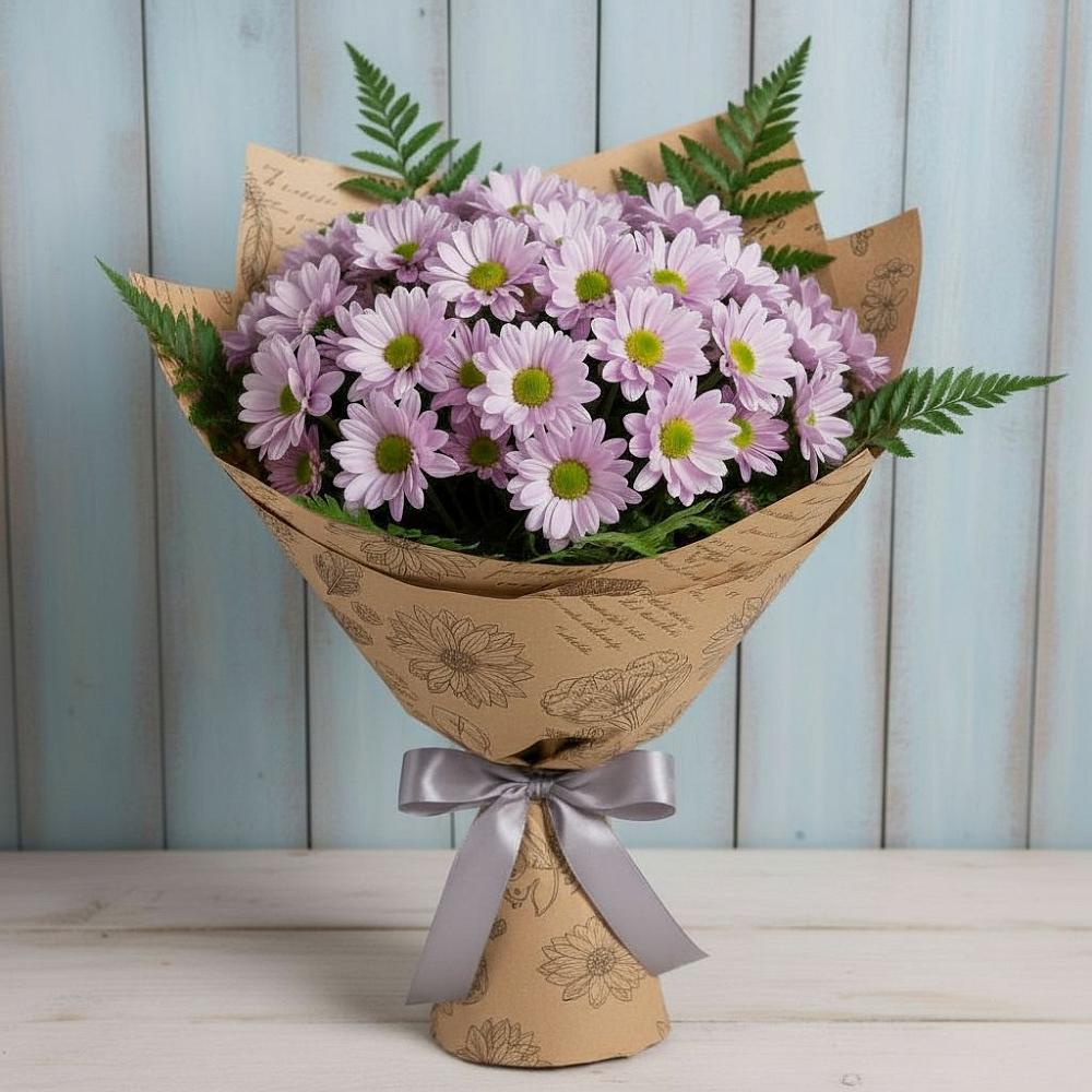 Букет цветов из: Хризантемы в Светлополянске