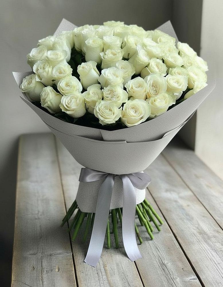 Букет 35 Белых роз в Светлополянске