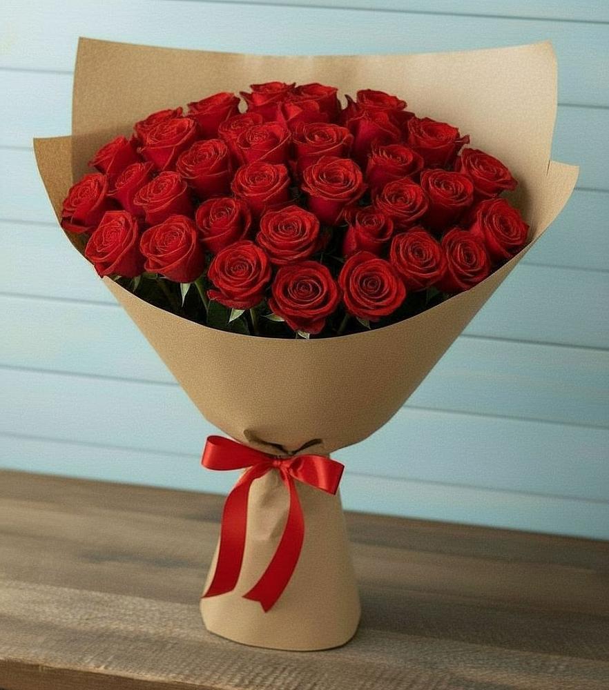 Букет Красные розы Милано в Светлополянске