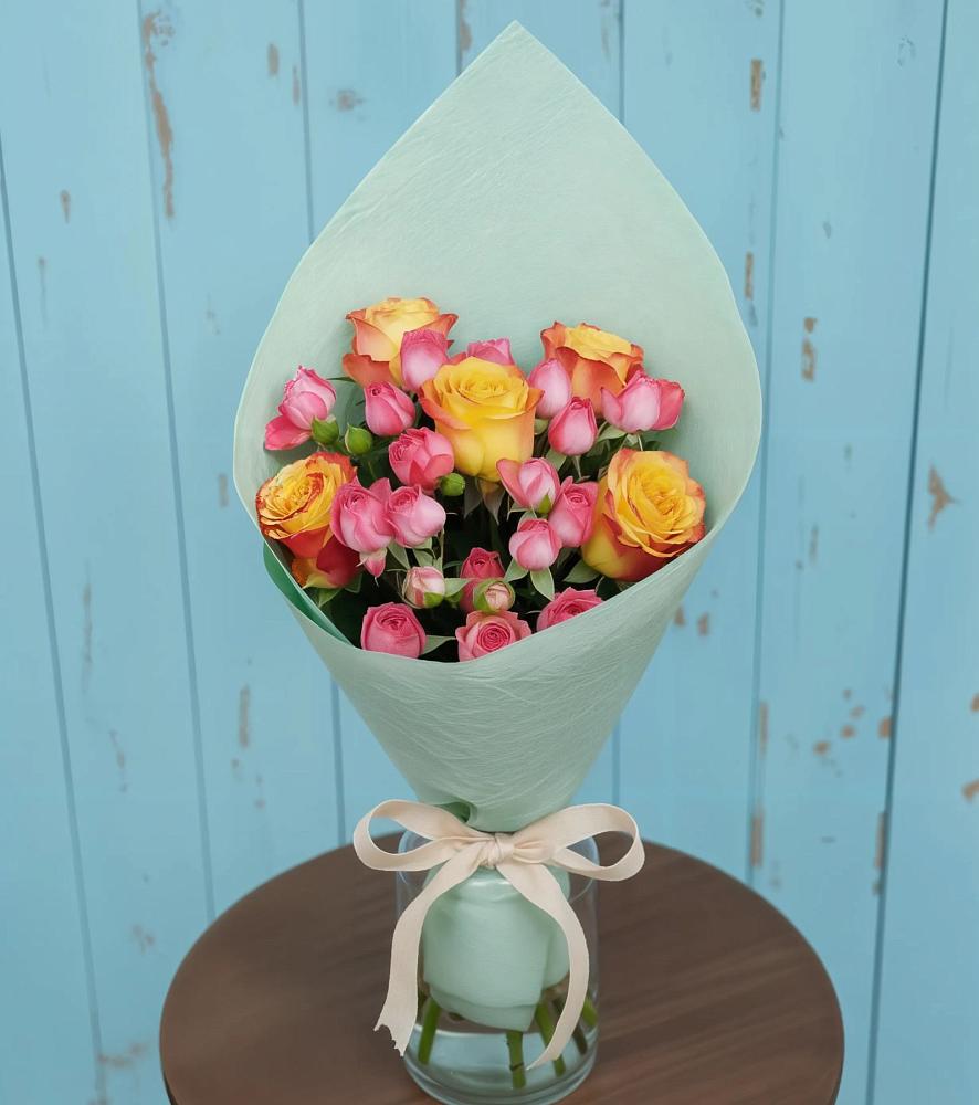 Букет цветов из: Розы в Светлополянске