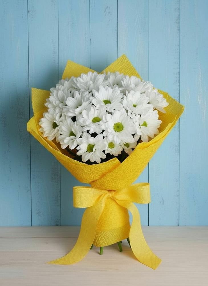 Букет цветов из: Хризантемы в Светлополянске