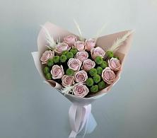 Букет цветов из:  Розы и Хризантемы в Светлополянске