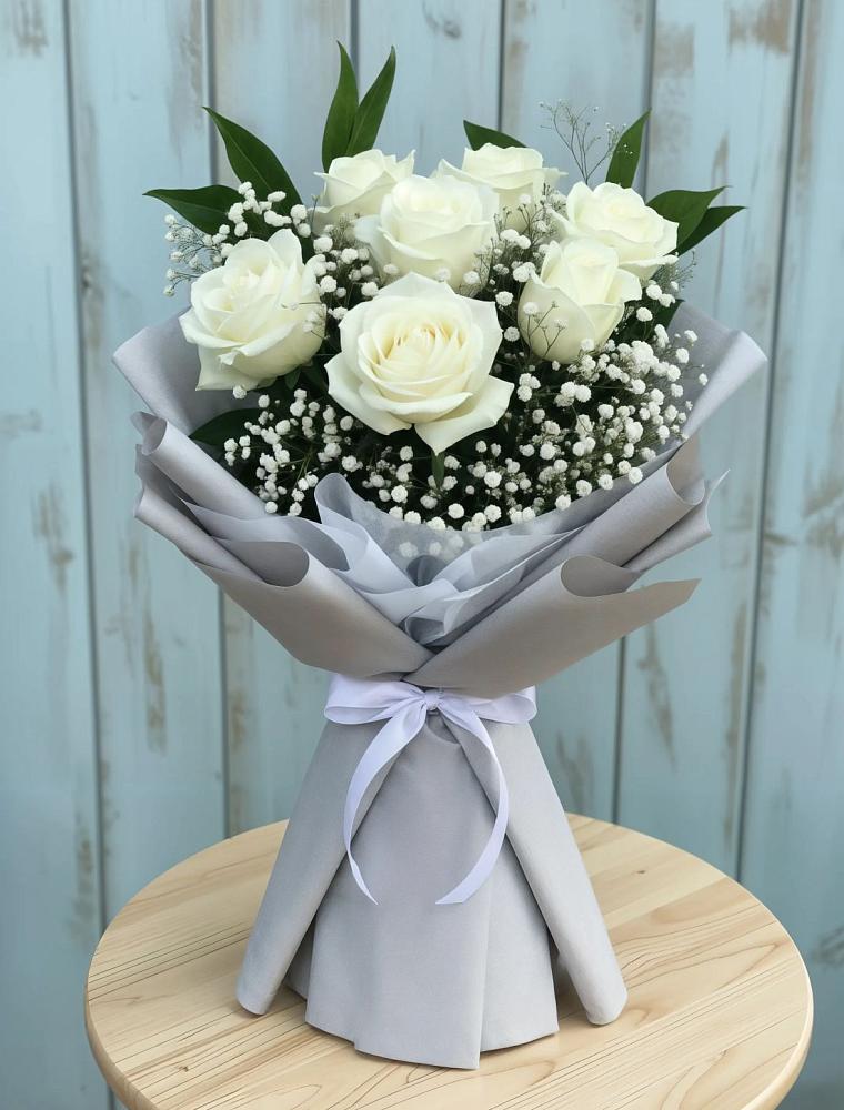 Букет цветов из: Розы в Светлополянске