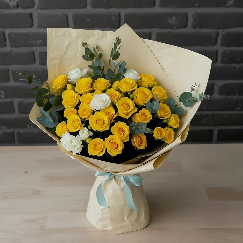 Букет цветов из: Розы в Светлополянске