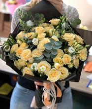Букет цветов из:  Розы и Лизиантусы #REPLACE_PRED# Светлополянске