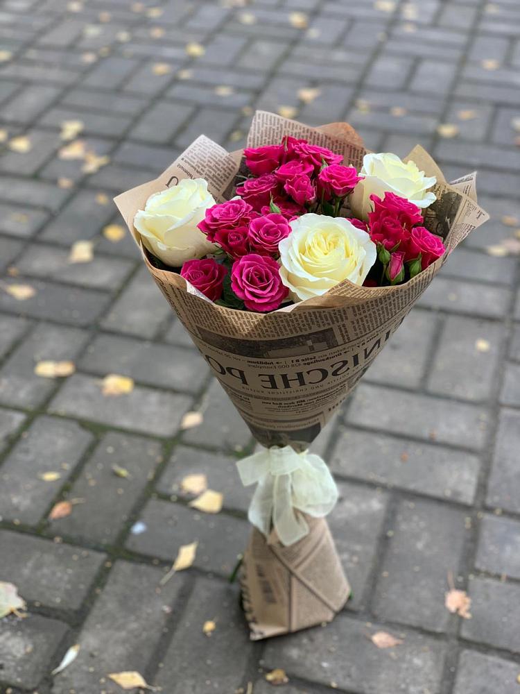 Букет цветов из: Розы в Светлополянске