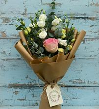 Букет цветов из:  Розы и Лизиантусы #REPLACE_PRED# Светлополянске